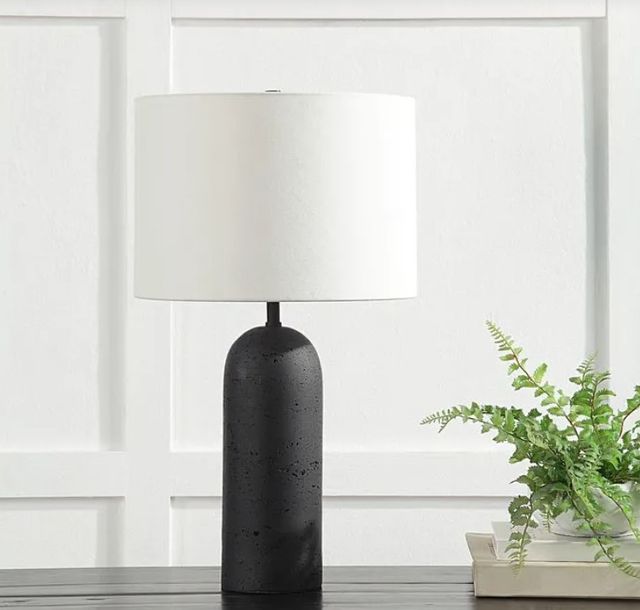 Renwil® Augusta 2-Piece Matte Black Table Lamp-3