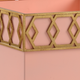 Chelsea House Shayla Copas Coral/Metallic Gold Perkins Planter-1