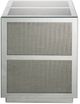 ACME Furniture Noralie Mirrored Top 18" End Table with Faux Diamonds Base-1