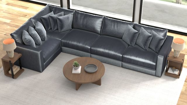 Jackson Furniture Remington 5-Piece Slate L-Shape Sectional-1
