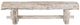 Currey & Company Holland Whitewash Bench-2