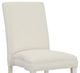 Fairfield® Customizable Entree Dining Straight Short Back Armless Stack Chair with Linen Legs-4