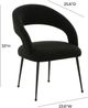 TOV Furniture Rocco Black Dining Chair-2