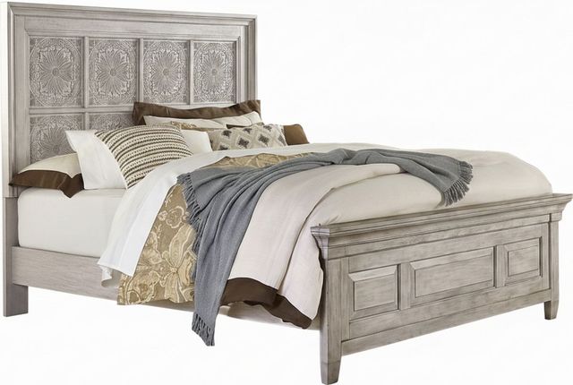 Liberty Furniture Heartland 3-Piece Antique White Optional California King Bedroom Set-1
