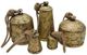 A & B Home Alina Gold 5-Piece Temple Bells Set-0