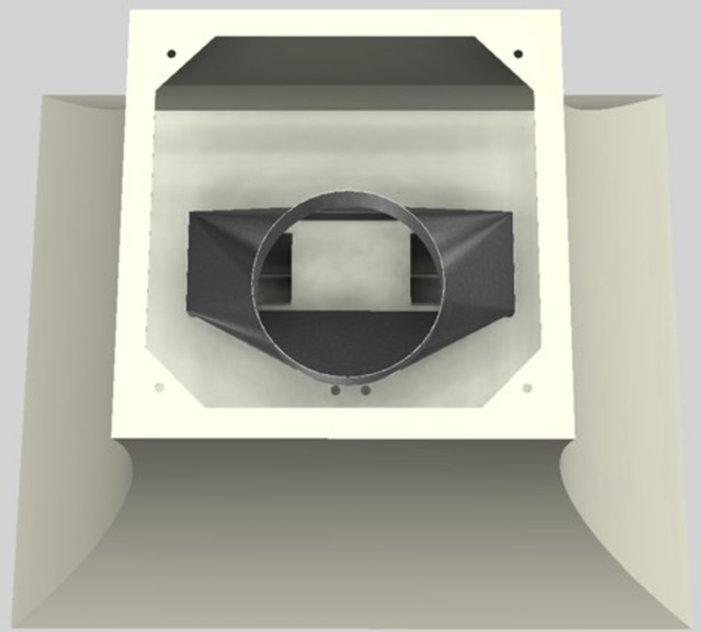 Vent-A-Hood® Designer Series 36" Biscuit Island Range Hood-3