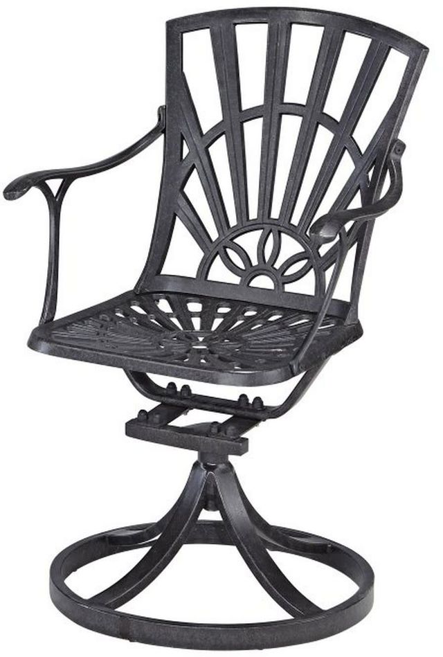 homestyles® Grenada 5-Piece Charcoal Outdoor Dining Set-2