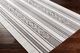 Surya Eagean Charcoal/Off-White 4'x6' Area Rug-2
