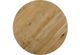 Jofran Inc. Ames Natural Round Coffee Table with Black Base-4