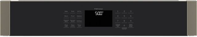 GE® 30" Fingerprint Resistant Slate Double Electric Wall Oven-4