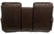 La-Z-Boy® Liam Espresso Leather Power Wall Reclining Loveseat with Console, Headrest, and Lumbar-3