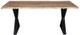 Porter International Designs Manzanita Natural 82" X-Base Dining Table-1