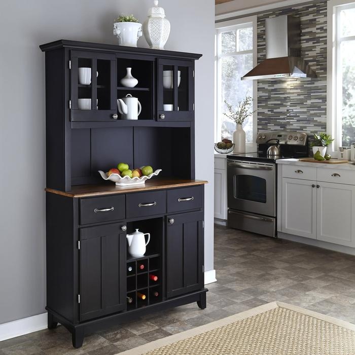 homestyles Buffet Of Buffets Server with Hutch