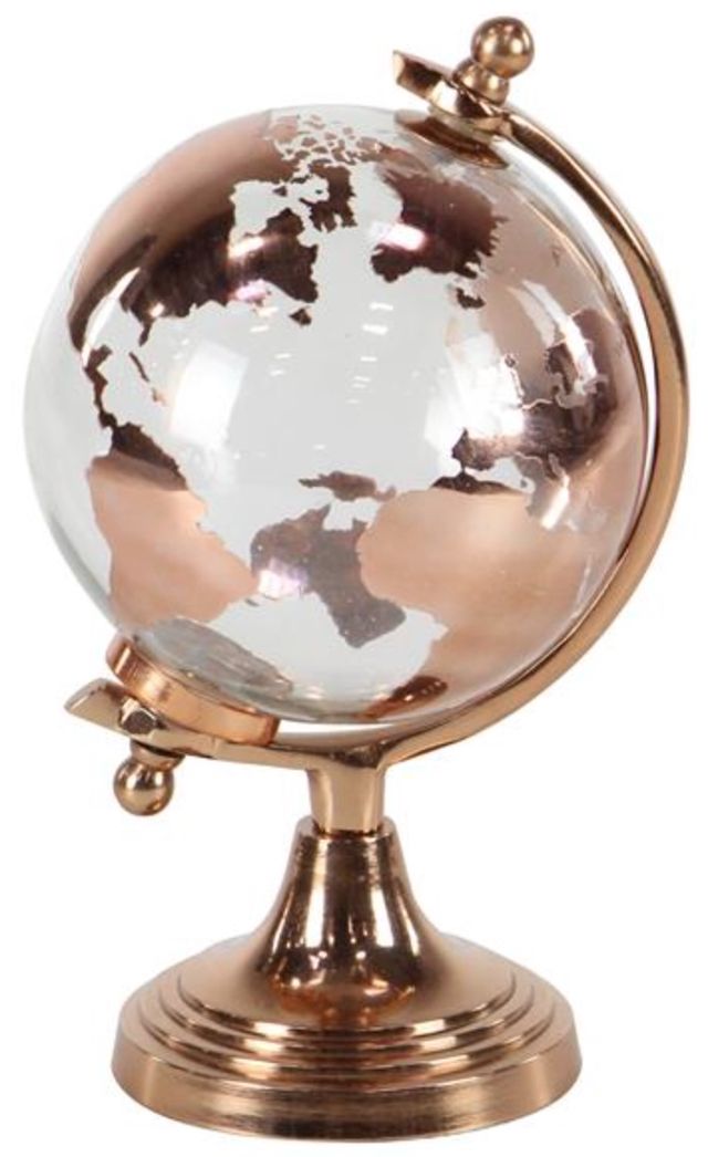 Deco Marche Copper 7” Globe with Tiered Base-1