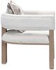 Michael Amini® West Kensington Sea Salt Caramel Accent Chair-2