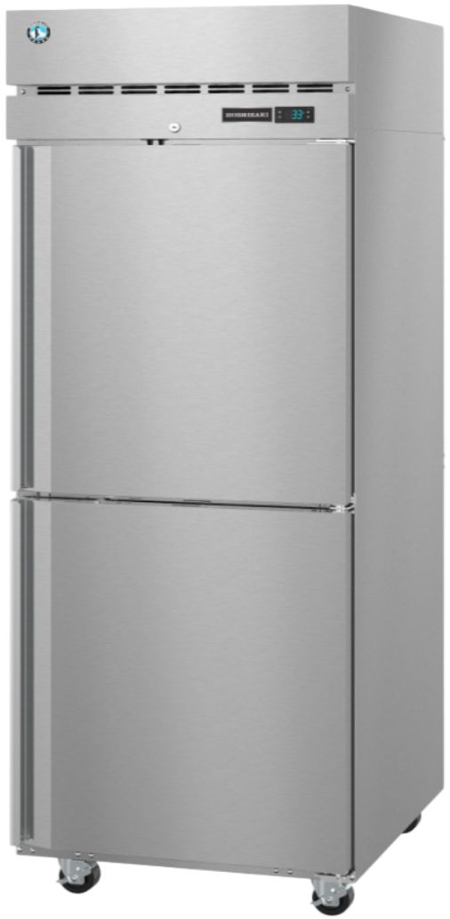 Hoshizaki Steelheart® 28" 23.1 Cu. Ft. Stainless Steel Commercial Refrigerator with Lock-2