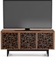 BDI Elements® 8777 Ricochet Doors Media Cabinet-Walnut-1