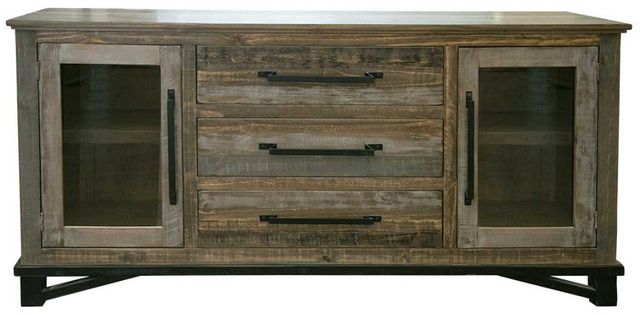 International Furniture Direct Loft Brown/Gray Brown Buffet-0
