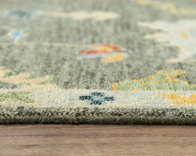 Rizzy Home Envision Gray 8'x10' Rectangular Rug-2