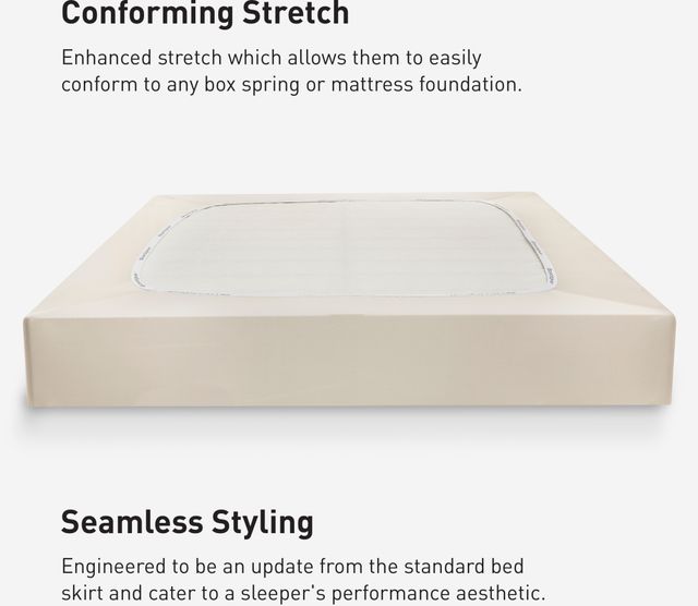 BEDGEAR® Dri-Tec® Medium Beige California King Foundation Cover-3