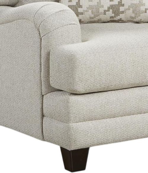 Fusion Furniture Basic Wool Chair and a Half-2