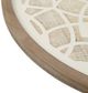 Olliix by Madison Park Leah Natural and White Medallion Wood Wall Decor-1