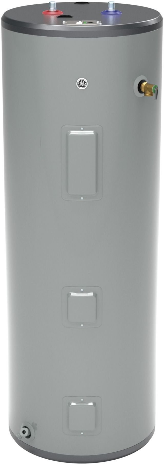 GE® 50 Gallon Gray Electric Water Heater-0