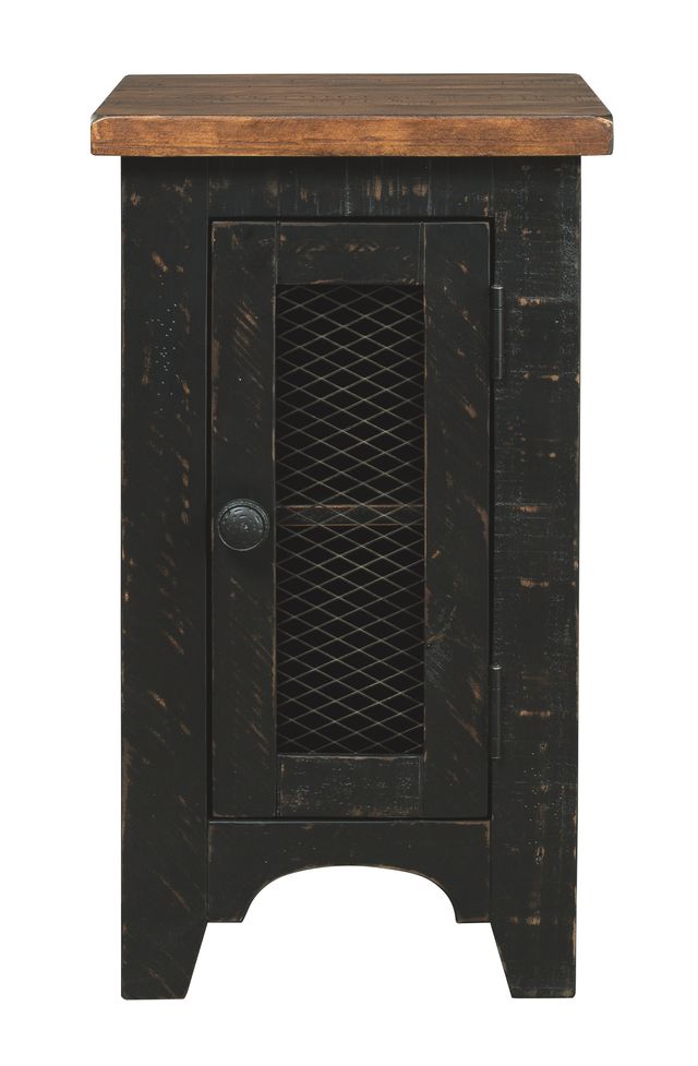 Signature Design by Ashley® Valebeck 2-Piece Black/Brown End Table Set-1