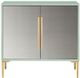 Olliix by Madison Park Mint Curry Accent Cabinet-0