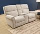 Flexsteel® Customizable Bernard Fabric Power Reclining Loveseat with Console, Headrest and Lumbar-2