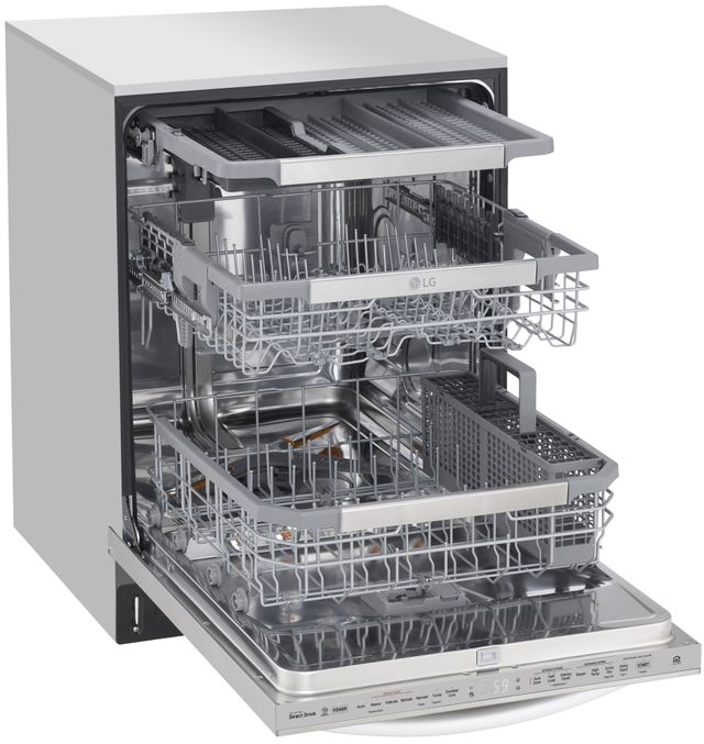 LG 24" PrintProof™ Stainless Steel Built In Dishwasher-5