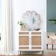 Crestview Collection Miramar White Mirror-1