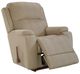 La-Z-Boy® Dorian Oatmeal Manual Rocking Recliner-3