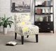 ACME Furniture Ollano Beige/Black Accent Chair-1