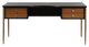 YHD Cedric Brass/Dark Espresso Desk-1