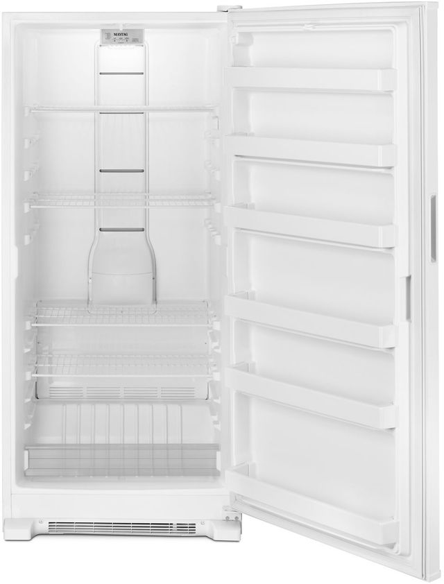 Maytag® 30" 18 Cu. Ft. White Upright Freezer-1