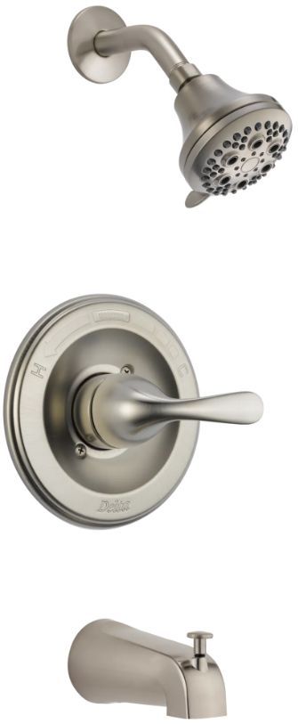 Delta Classic Monitor® 13 Series Stainless Tub and Shower Trim-0