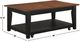 Steve Silver Co. Joplin Walnut Lift Top Coffee Table with Ebony Base-2