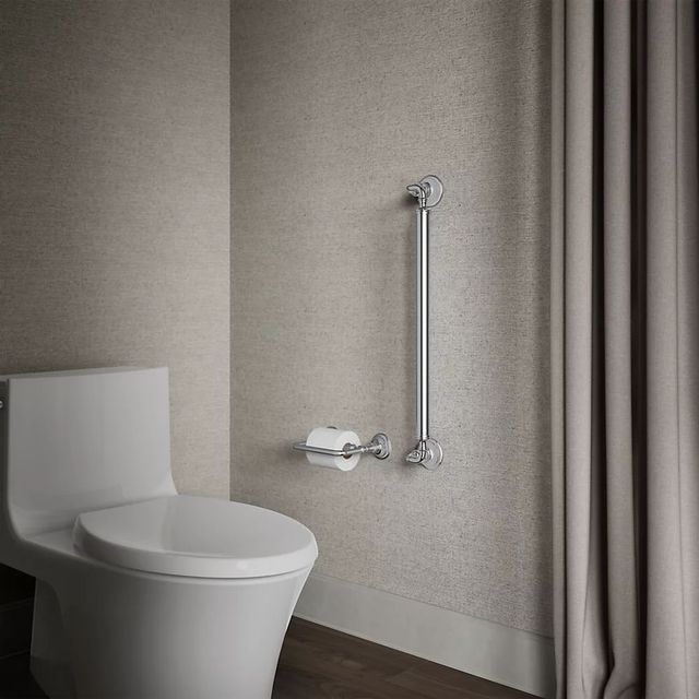 KOHLER® Artifacts® Polished Chrome 24" Grab Bar-3