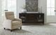 Bassett® Furniture Customizable Emmett Track Arm Lay Flat Manual Recliner-5