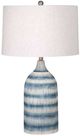 Bassett Mirror Hayes Matte Blue Table Lamp-0