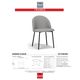 Korson Furniture Frankie Set of 4 Rain Side Chairs-3