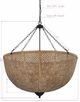 Forty West Donovan Black/Natural Pendant-1