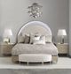 Michael Amini® Eclipse Ivory/Moonlight Bench-1