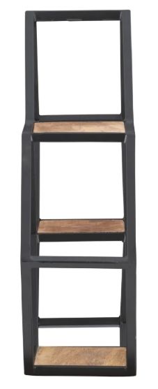 Powell® Willa Black Wall Shelves-3