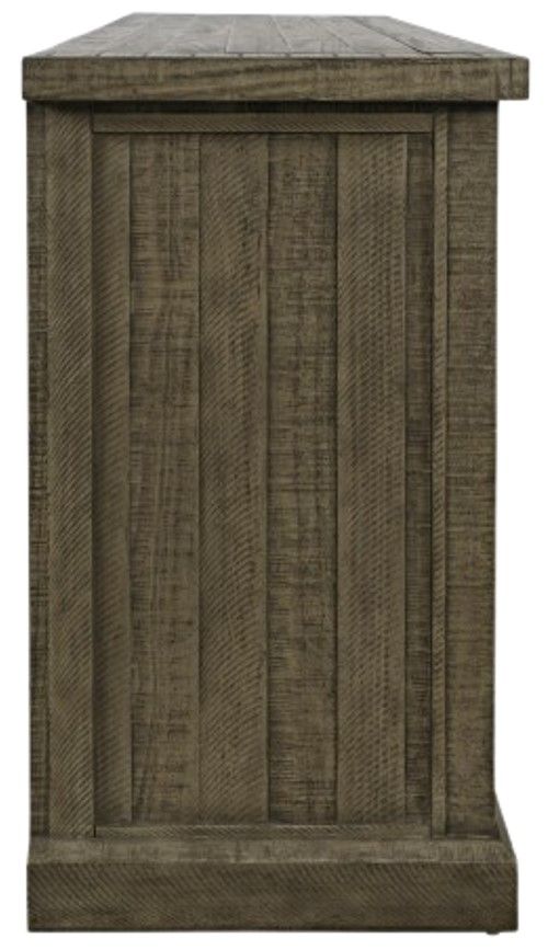 Jofran Inc. Telluride Driftwood 60" Fireplace with Logset-4