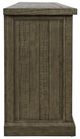 Jofran Inc. Telluride Driftwood 60" Fireplace with Logset-4