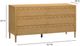 TOV Furniture Oodle Natural 6-Drawer Dresser-2