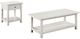Coaster® Payne 2-Piece White Occasional Table Set-0