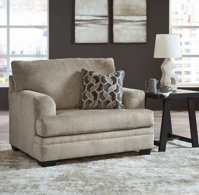 Signature Design by Ashley® Stonemeade Taupe Chair and a Half-4